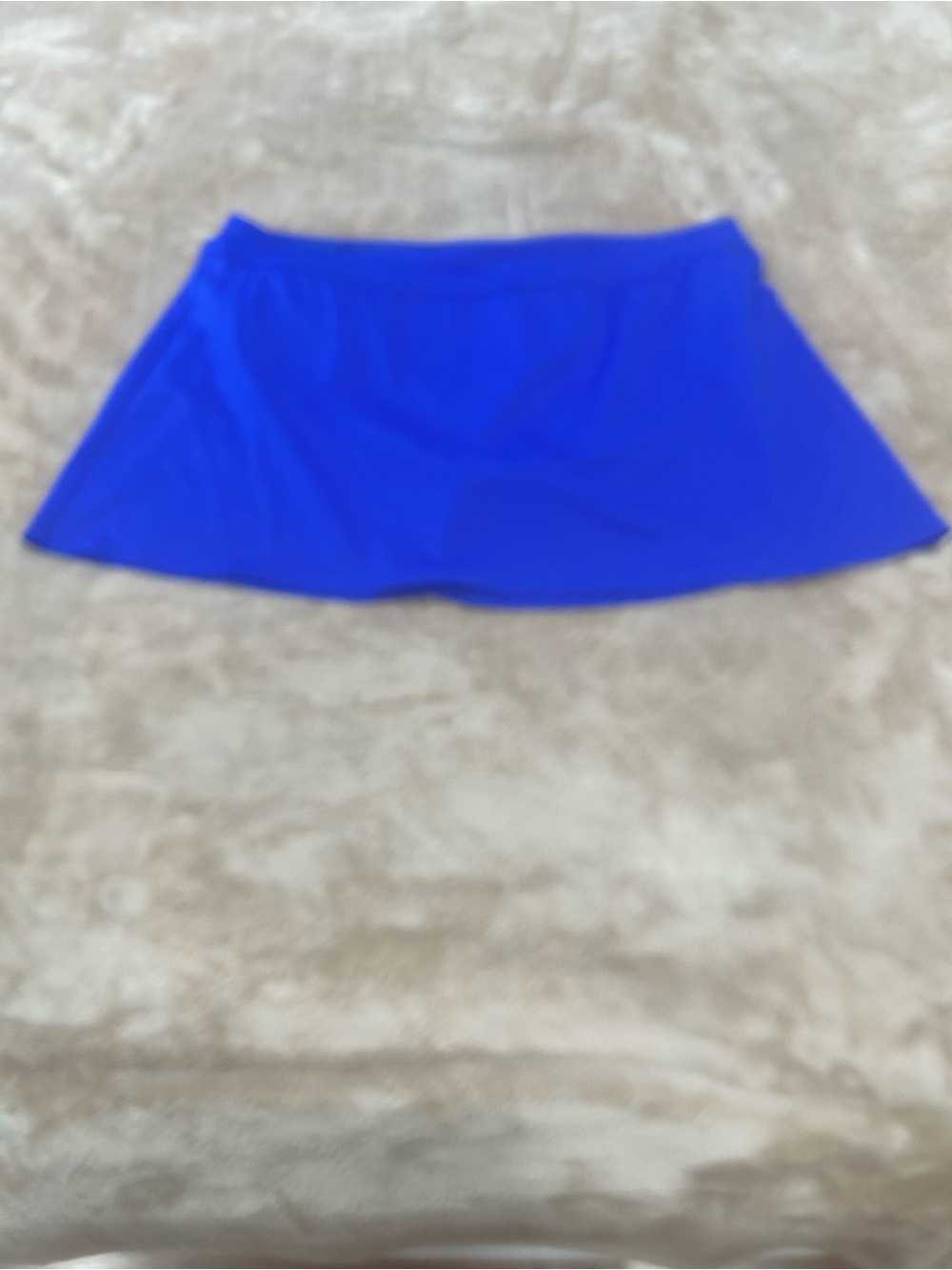 Lands' End 20W Skirted Swim Suit Bottom blue vacation beach pool plus size easy - Picture 8 of 8